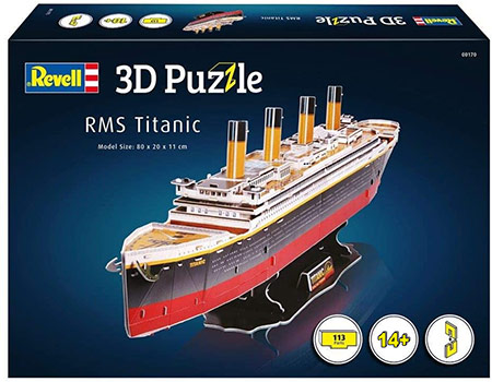 RMS Titanic 800 mm - 3D Puzzle - 800 mm