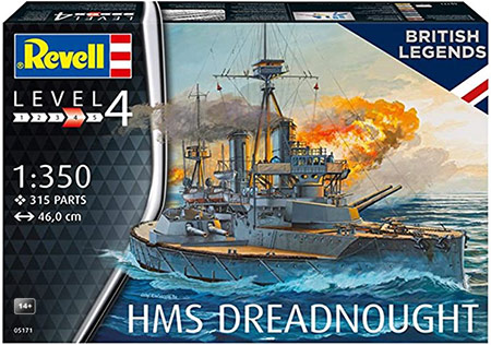 HMS Dreadnought - 1/350