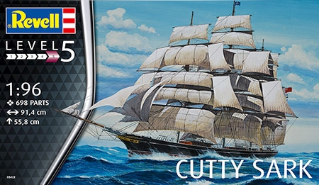 Veleiro Cutty Sark - 1/96 - 