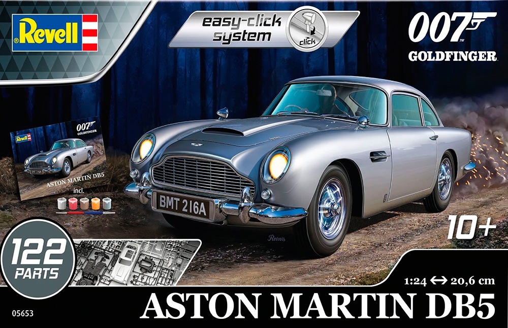 Gift Set James Bond Aston Martin DB5 Easy-click