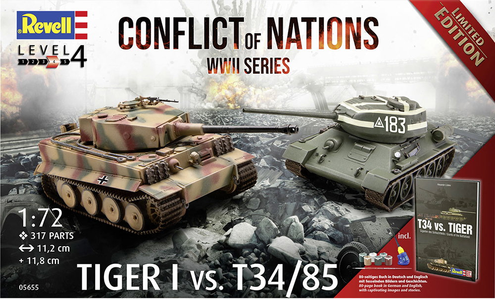 Gift Set Conflict of Nations Series Revell model kit - 1/72