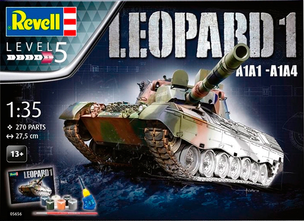 Gift Set Leopard 1 A1A1-A1A4 - 1/35