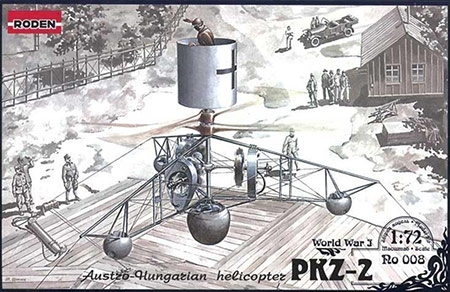 PKZ-2 Austro-Hungarian Helicopter - 1/72