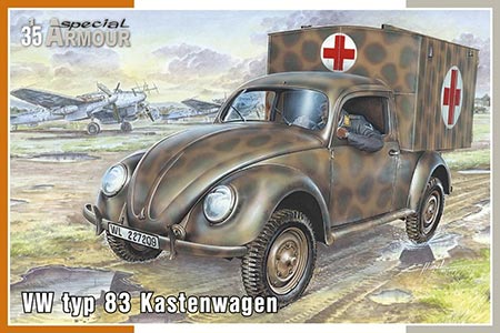 VW type 83 Kastenwagen - 1/35 - NOVIDADE!