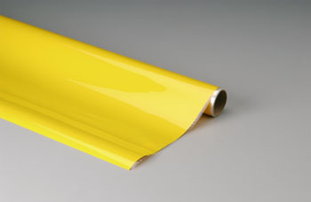Plástico termoadesivo Monokote (66 x 182 cm) - Amarelo