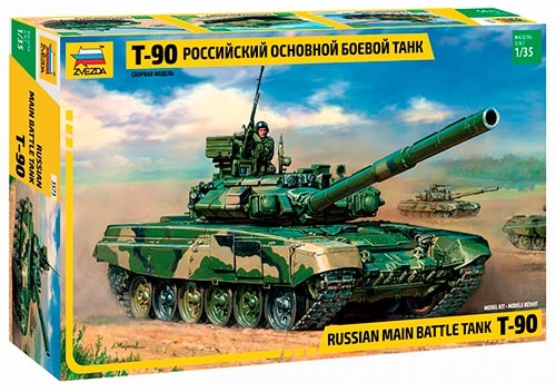 Russian main battle tank T-90 - 1/35 - NOVIDADE!