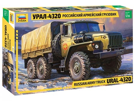 Russian army truck URAL-4320 - 1/35 - NOVIDADE!