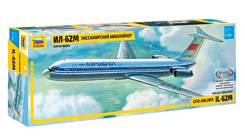 Ilyushin Il-62 M - 1/144 - NOVIDADE!