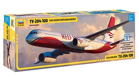 Tupolev TU-204 100 - 1/144 - NOVIDADE!