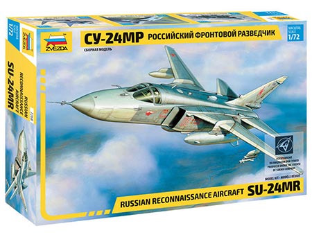 Russian Reconnaissance Aircraft Sukhoi SU-24MR - 1/72 - NOVIDADE!