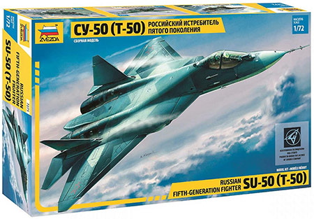 Russian Stealth Fighter Sukhoi T-50 - 1/72