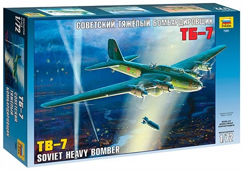 Soviet heavy bomber TB-7 - 1/72 - NOVIDADE!